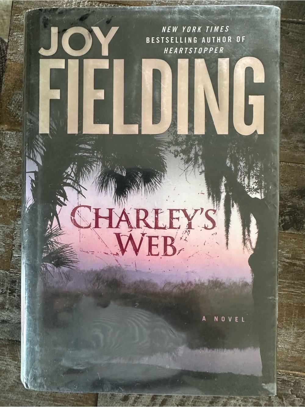 Joy Fielding Charley’s Web hardcover book